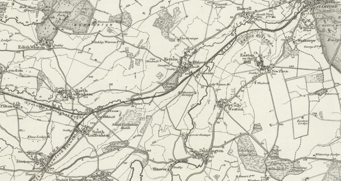Rutland map 1899
